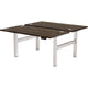 Zit-sta bureau fellowes 9772801 walnoot