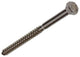 Mack 1019773 - houtdraadbout roestvrijstaal 1st 8 x 120 mm | 10 stuks