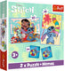 Trefl happy lilo stitch day 2-in-1 puzzel- en memoryset - vanaf 12 jaar