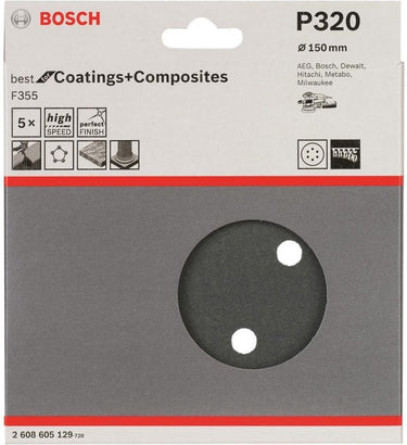 Bosch 5 schuurvel ø150 best coatings 6,320