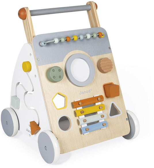 Janod - sweet cocoon - multi-activiteiten loopwagen