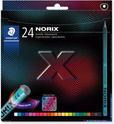 Staedtler norix kleurpotlood - set met 24 kleuren