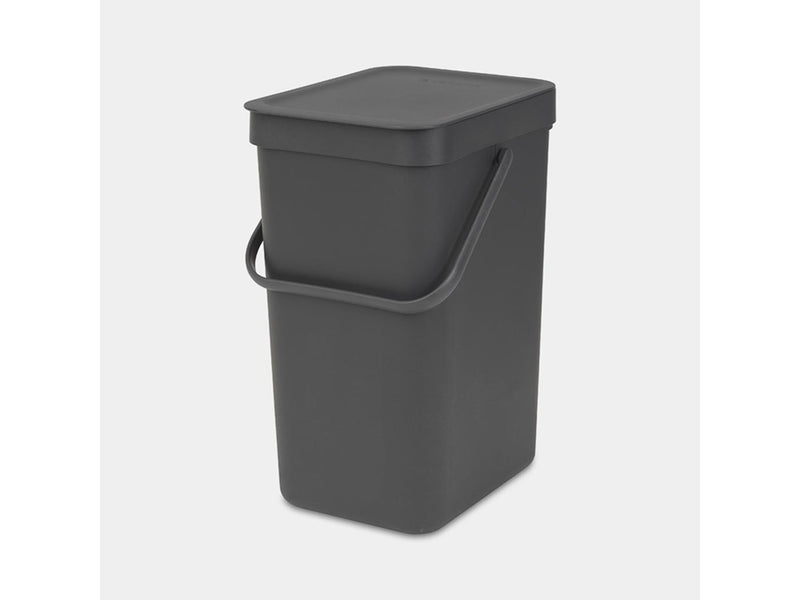 Load image into Gallery viewer, Brabantia sort go afvalbak 12l grijs
