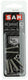 Mack 1019811 - metaalschroef verz. kop + moer rvs 6 st m5x25 | 10 stuks