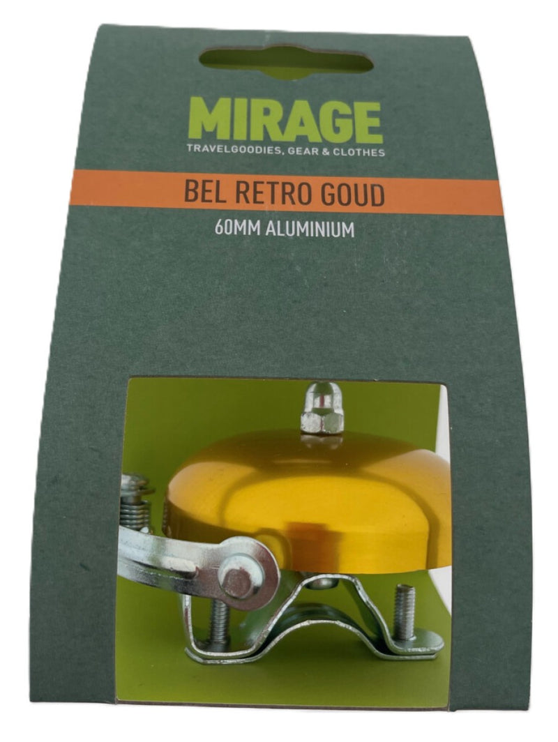 Load image into Gallery viewer, Mirage bel retro alu 60mm, goud
