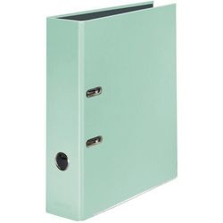 Ordner falken pastel color a4 80 mm karton muntgroen 2-rings 1 stuk