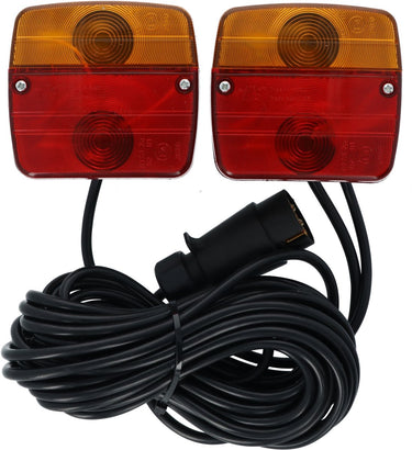 Carpoint verlichtingskit magnetisch 2500mm - tijdelijke achterverlichting