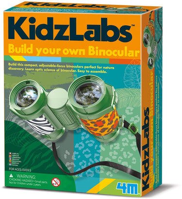 4m wetenschap en spel - maak je eigen verrekijker - buitenspeelgoed - kidzlabs - 5+