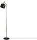 Leitmotiv vloerlamp smart - zwart - 26x26x164cm - modern - staande lampen voor woonkamer - slaapkamer