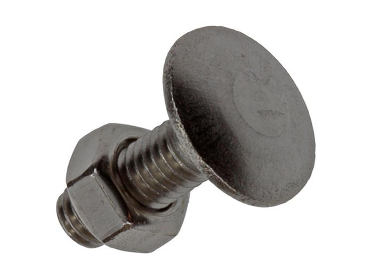 Load image into Gallery viewer, Mack 1019906 - houtbout + moer roestvrijstaal 6 st m6x20 mm | 10 stuks
