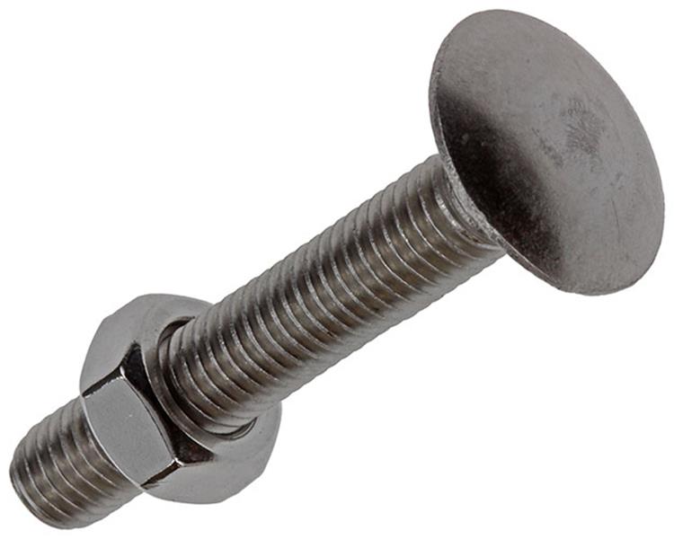Load image into Gallery viewer, Mack 1019916 - houtbout + moer roestvrijstaal 3 st m8 x 50 mm | 5 stuks
