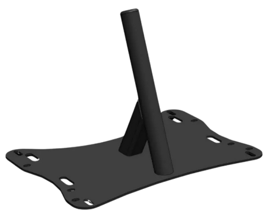 Steco adapter voor voorzitje bakfiets mat zwart