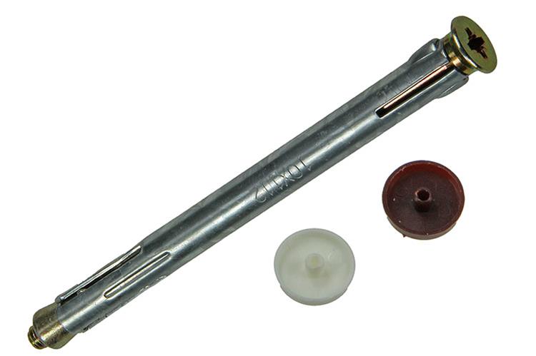 Load image into Gallery viewer, Mack 1017919 - metalen kozijnplug staal verzinkt 4 st 10 x 112 mm | 5 stuks
