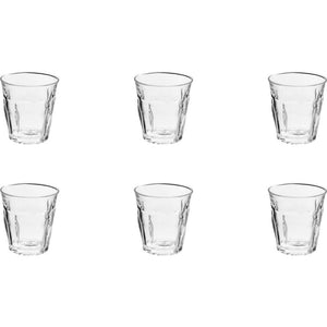 Duralex tumbler picardie 160ml hardglas doos a 6 stuks