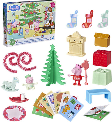 Peppa pig peppa en evie - adventskalender