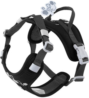 Hurtta weekend warrior harness zwart maat - 65-80 cm xl