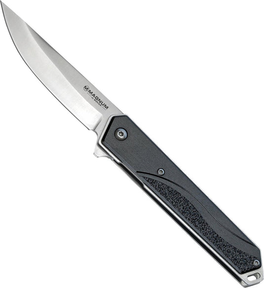 Boker magnum japanese iris - zakmes 440a rvs staal - flipper - compact