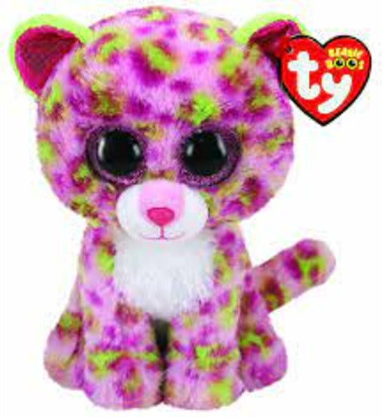 Ty beanie boo's lainey leopard, 15cm