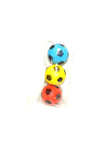 Adriatic foamballetjes ã˜70mm voetbaldecor zak a 3 stuks