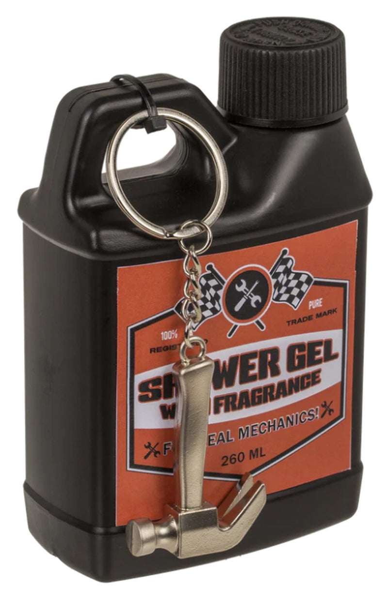Load image into Gallery viewer, Out of the blue motorolie douchegel met sleutelhanger
