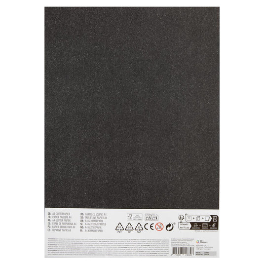 Moxy glitter papier a4 8 vel 150 gram