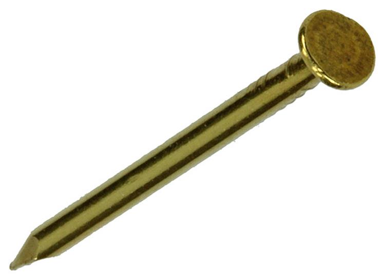 Load image into Gallery viewer, Mack 1017924 - nagel platte kop messing 100gr1,6 x 25 mm | 5 stuks

