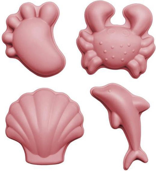 Scrunch zandvormpjes - roze - opvouwbaar - recycleerbaar