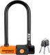 Kryptonite evolution lite mini-6 beugelslot fiets – art-2 – slot voor (elektrische) fietsen – lichtgewicht – 7x15,2 cm – oranje