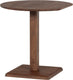 Woood feno bistrotafel eindstuk - mangohout - bruin - 76x79x73