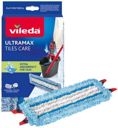 Vileda ultramax tile care vervanging - 1 per verpakking - speciale tegelhoes