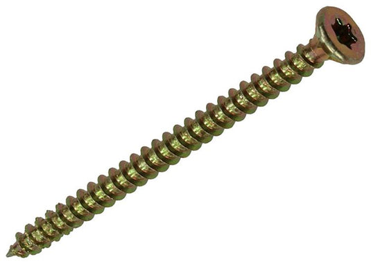 Mack 1018008 - spaanplschr.vzkop-zelfb. geelverz. 45 st 3,5 x 50 mm | 5 stuks