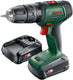 Bosch universalimpact 18 accuboormachine - met 2x 18 v accu (1.5 ah) en lader
