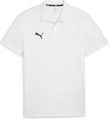 Puma teamgoal casuals polo heren sportshirt - white- black