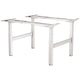 Fellowes zit-sta bureau 96960 zilver gepoedercoat staal