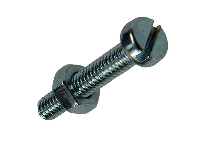 Load image into Gallery viewer, Mack 1018091 - metaalschroef cyl. kop + moer verz. 55 st m4 x 20 mm | 5 stuks
