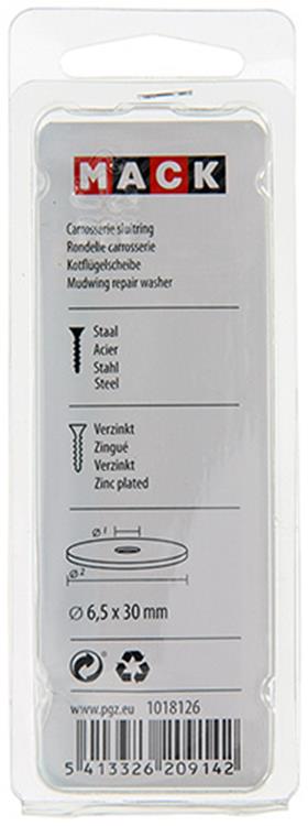 Load image into Gallery viewer, Mack 1018126 - carrosserie sluitring verzinkt40 st 6,5 x 30 mm | 5 stuks

