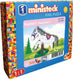 Ministeck creatieve mozaïekset ponyfarm 3 - 300 steentjes - kleurrijk speelgoed.