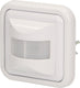 Orno bewegingssensor inbouw ip20 - pir bewegingsmelder voor binnen met detectiehoek 160° - bewegingsdetector met 3-draads aansluiting - wit