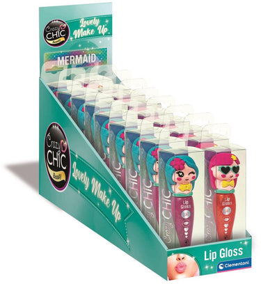 Clementoni crazy chic lipgloss zeemeermin rood paars