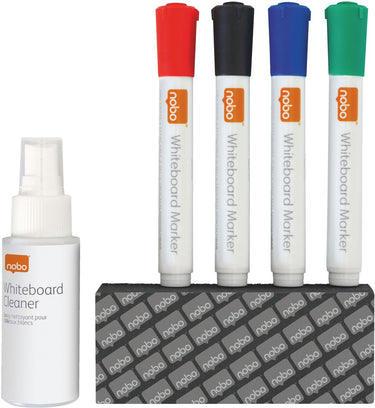 Nobo whiteboard accessoire starterkit | 6 stuks