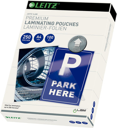 Leitz - lamineerhoezen - a4 - 250 micron - 100 stuks