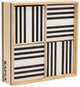 Kapla - kleur - constructiespeelgoed - zwart wit - 100 plankjes