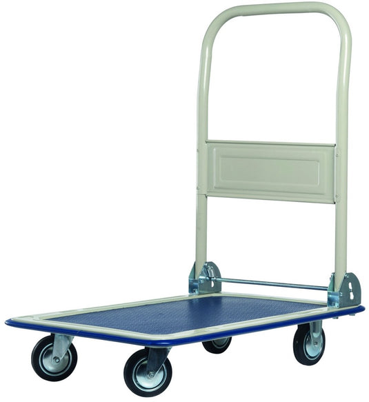 Kinzo platformwagen – inklapbare transportwagen – max. 150 kg – met anti-slip plateau en 4 wielen