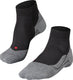 Falke ru4 short anti-blaar katoen functioneel materiaal hardloopsokken dames zwart - maat 37-38