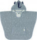 Trixie poncho - mrs. elephant - 100% biologisch katoen - badcape kind met capuchon - met leuke details