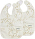 Meyco baby branches slab met opvangbakje - 2-pack - sand