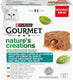 Gourmet nature's creations mousse - kattenvoer natvoer - hart van saus - kip rund kabeljauw zeevis - 48 x 85 g