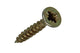Mack 1020082 - spaanplaatschroef vz kop geel vz 200 st 3,5 x 20 mm | 5 stuks