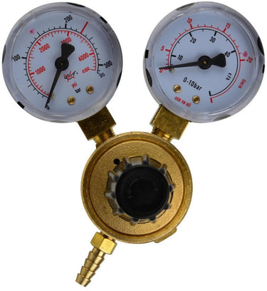 Geko argon mix drukregelaar - 2 manometers - hoge capaciteit