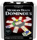 Goliath mexican train dominos in tin - koffer - actiespel - domino - gezinsspel - 1 tot 8 spelers